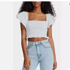 BB Dakota Checkered Top